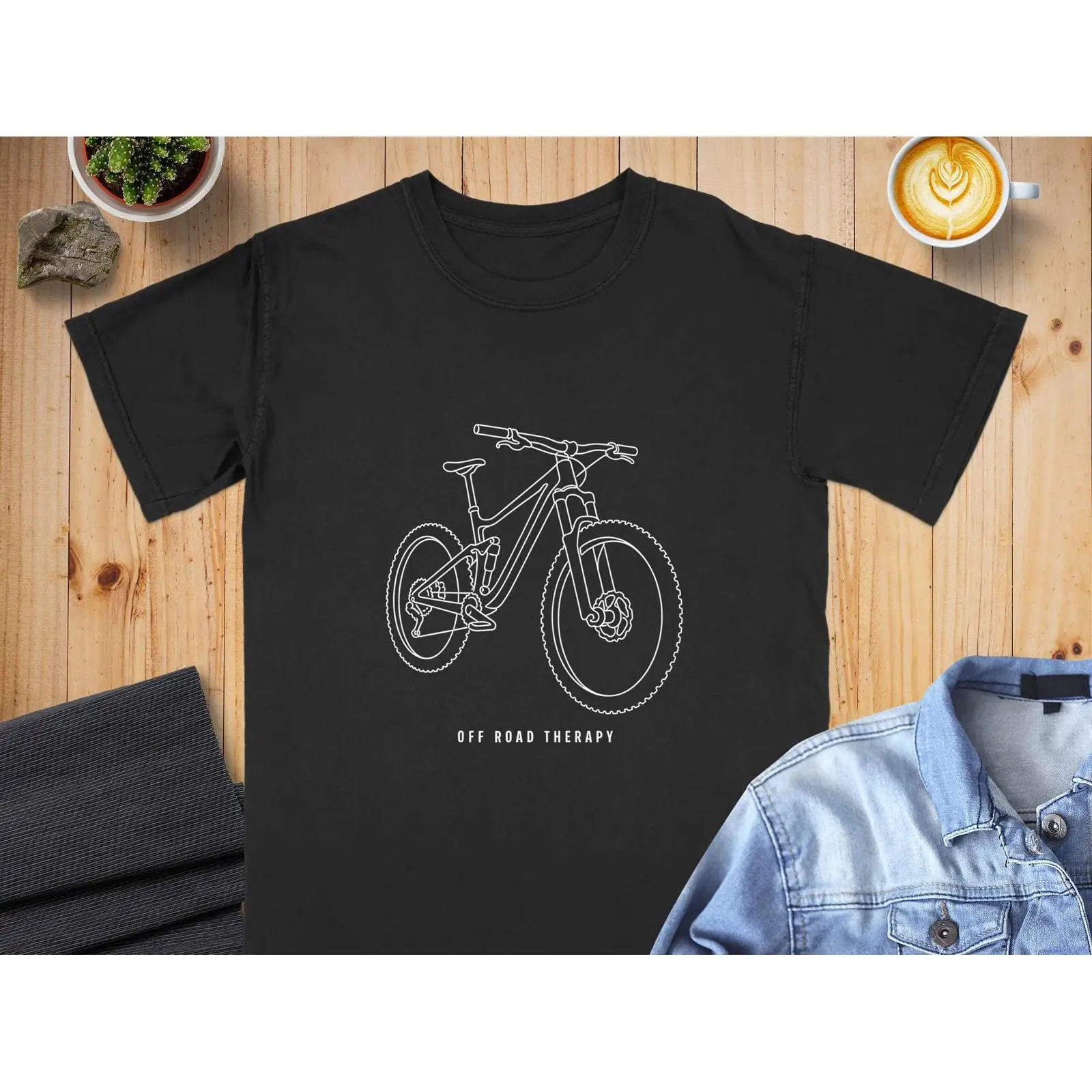 Outdoor Adventure Therapy - Kaos Sepeda Gunung Off Road Therapy