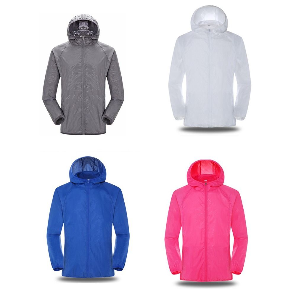 Outdoor Adventure Windbreaker - Jaket Pelindung Matahari Ultra Ringan Kasual