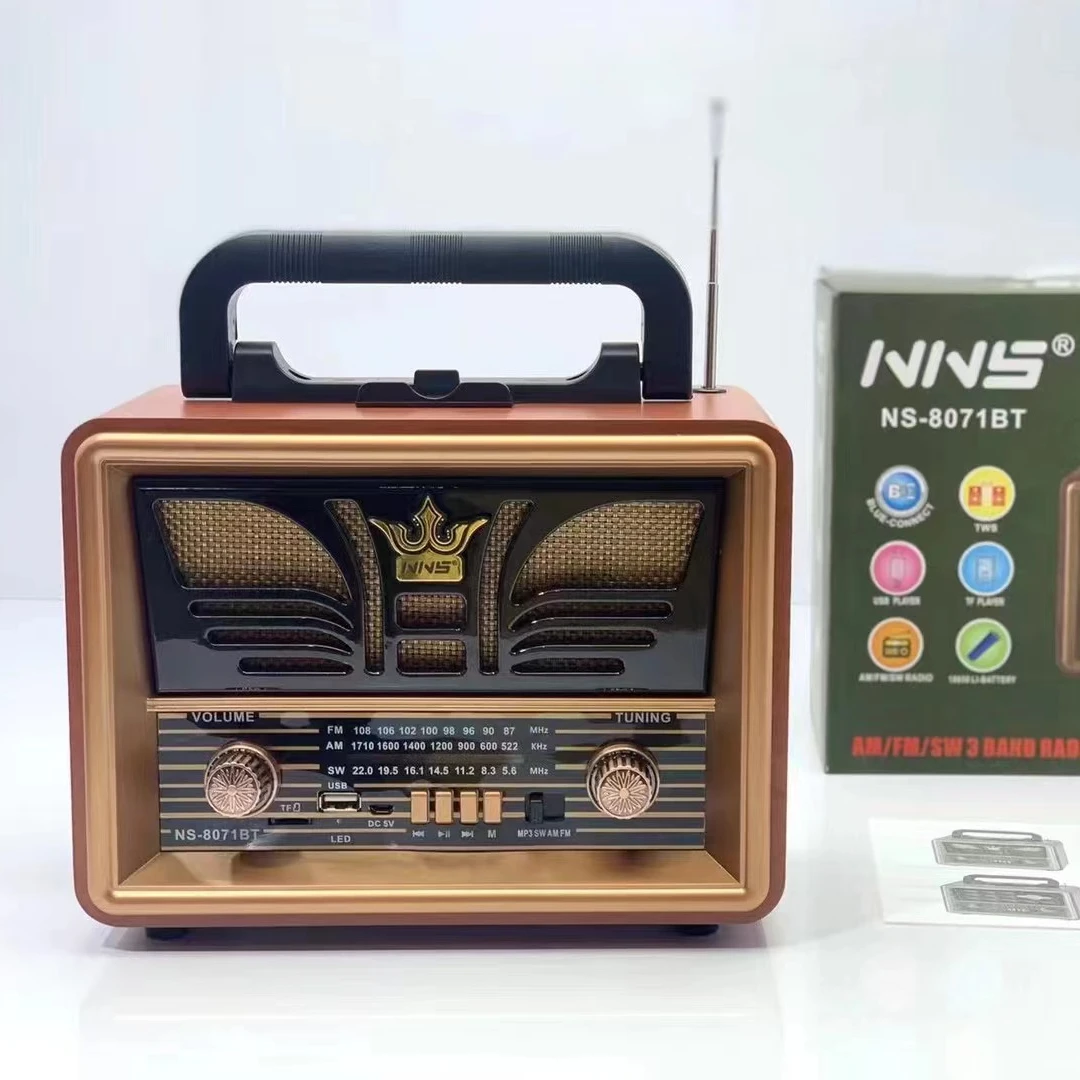 Emergency Radio Solar - Radio Senter Multifungsi Tenaga Surya NNS