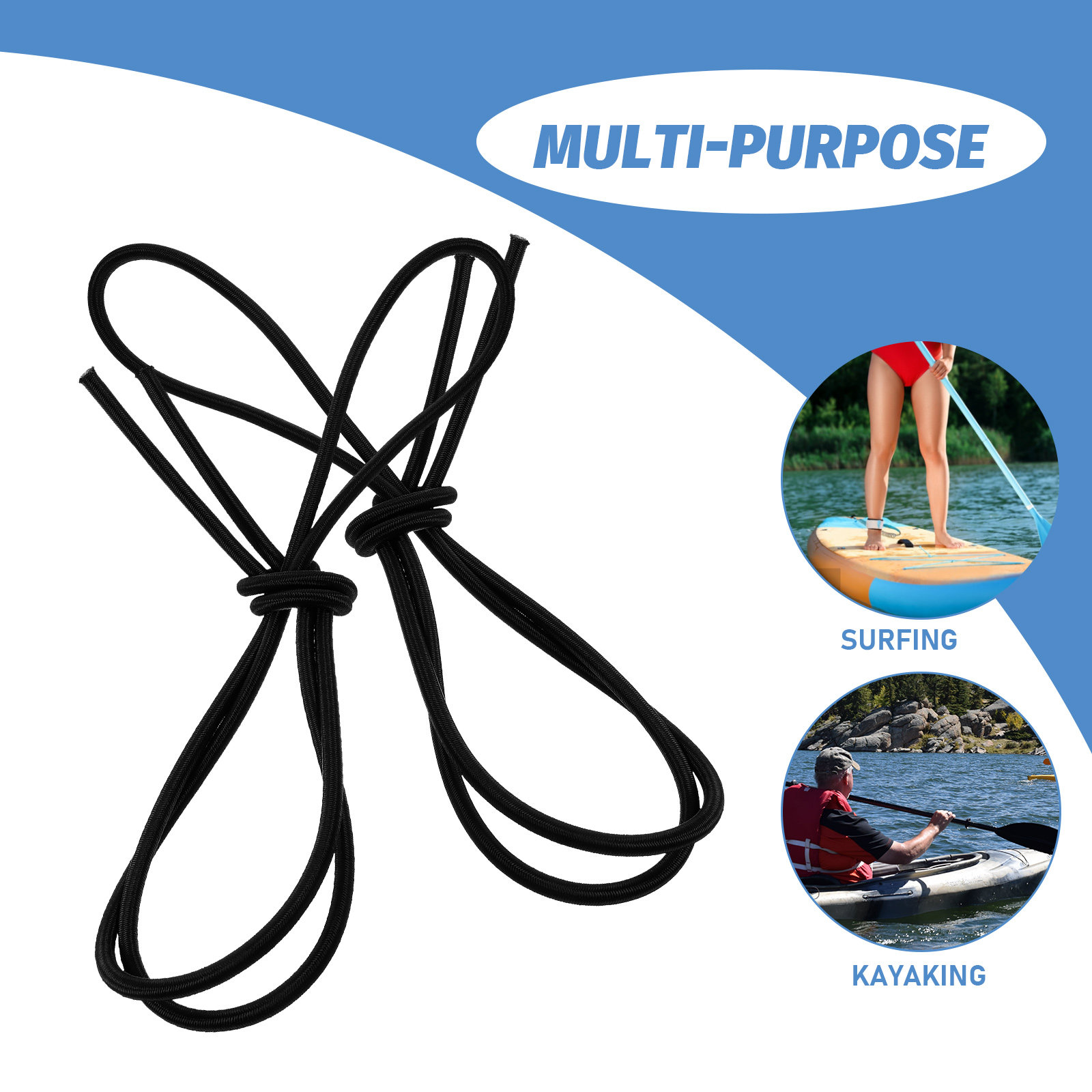 4Pcs Tali Pengaman Elastis unt - Outdoor Adventure Kayak ulasan dan harga