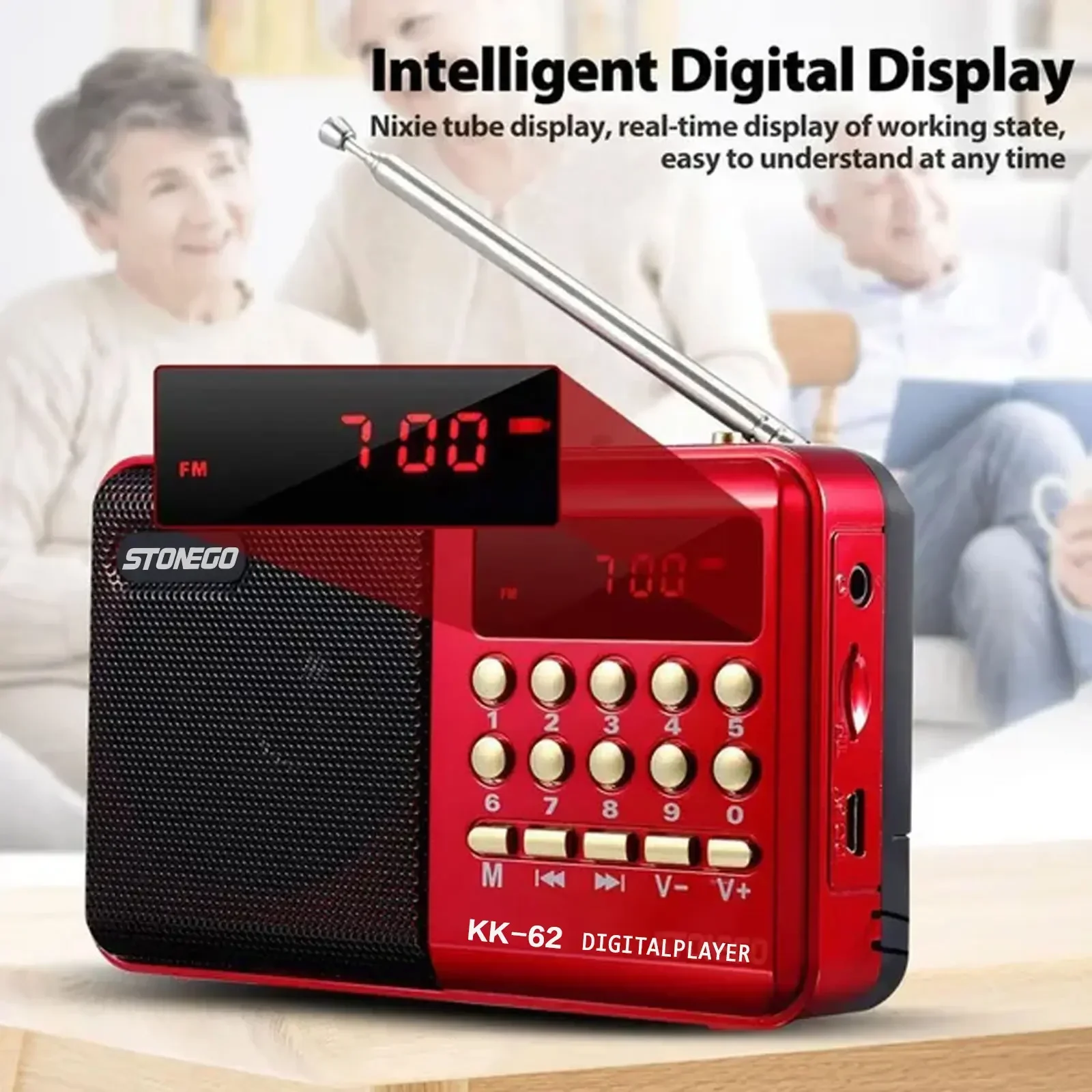 Pemutar Radio FM Mini Portabel - Emergency Radio Solar ulasan dan harga