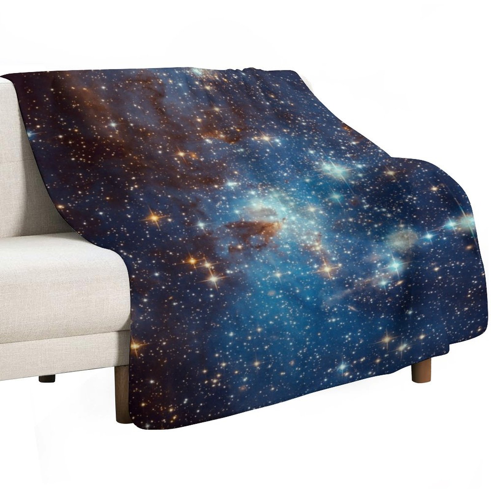 Selimut Lempar Motif Bintang N - Space Blanket Heavy ulasan dan harga