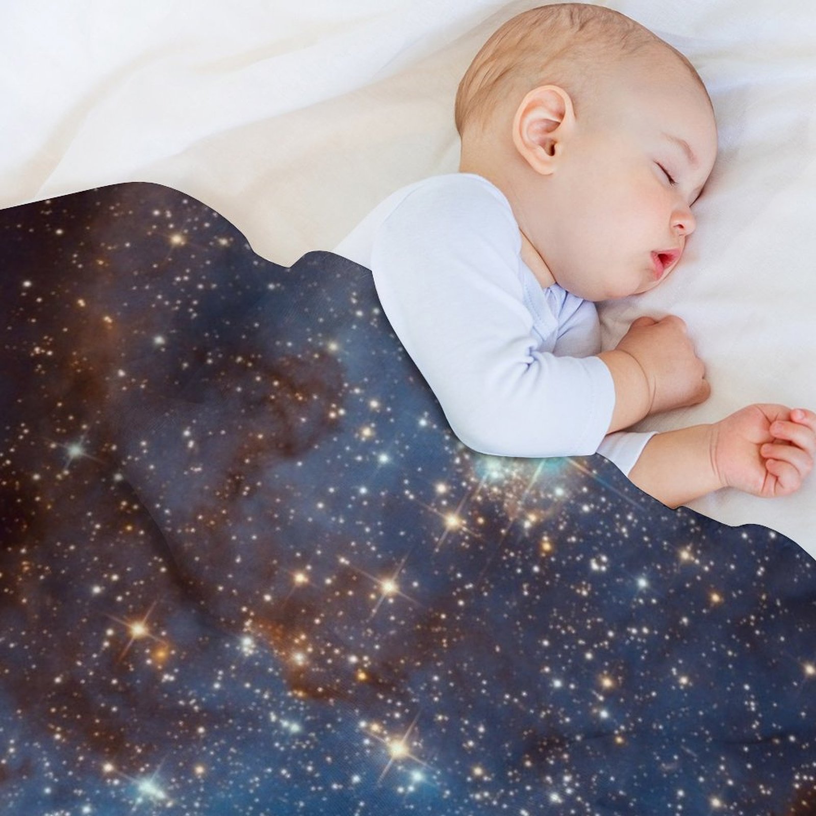 Selimut Lempar Motif Bintang N - Space Blanket Heavy ulasan dan harga