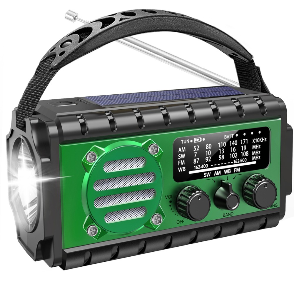 Radio Darurat Tenaga Surya Por - Emergency Radio Solar ulasan dan harga