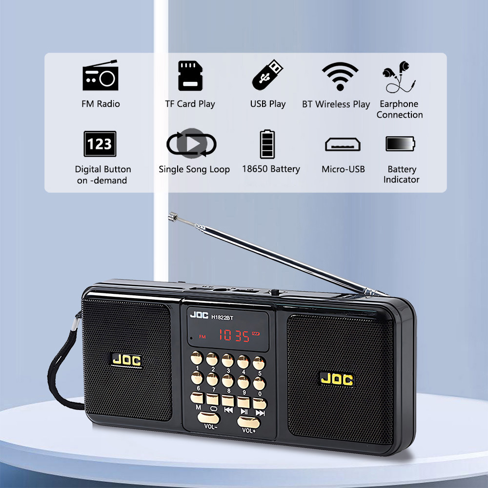 Speaker Nirkabel Radio FM Ster - Emergency Radio Solar ulasan dan harga