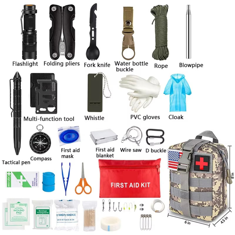 Kit pertolongan pertama bertah - Outdoor Adventure Gear ulasan dan harga