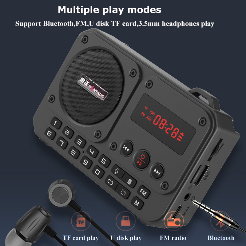 Radio FM Mini Portabel Multifu - Emergency Radio Solar ulasan dan harga