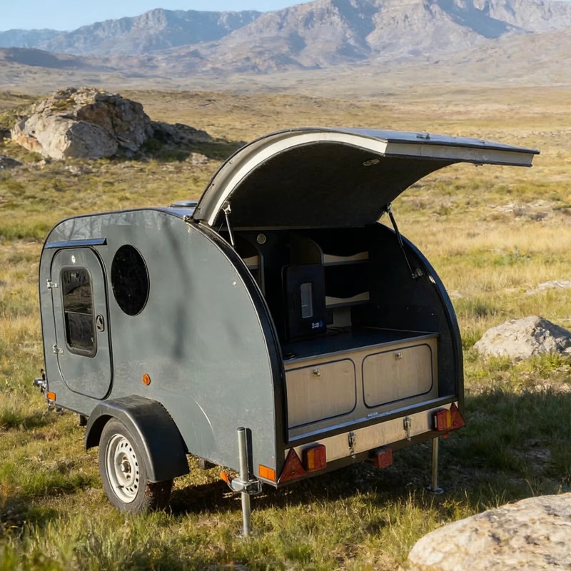 RV Camper Van Kustom untuk Pet - Outdoor Adventure Vehicles ulasan dan harga