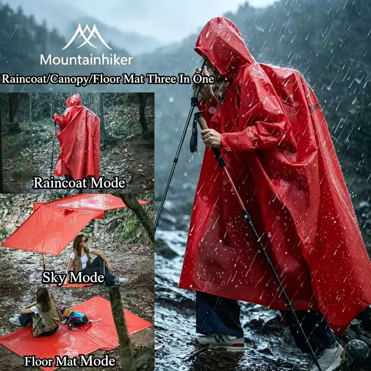 Jas Hujan Mountainhiker 3In1 o - Outdoor Adventure Windbreaker ulasan dan harga