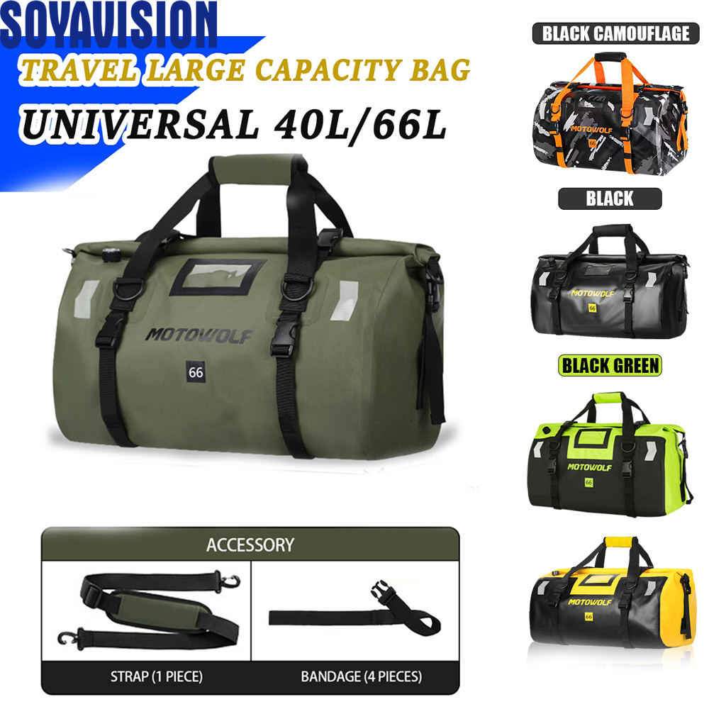 Tas Ransel Tahan Air 40L/66L T - Outdoor Adventure Kayak ulasan dan harga