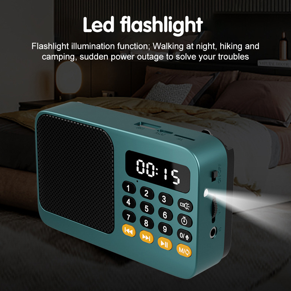 Pemutar Musik Radio Portabel P - Emergency Radio Solar ulasan dan harga