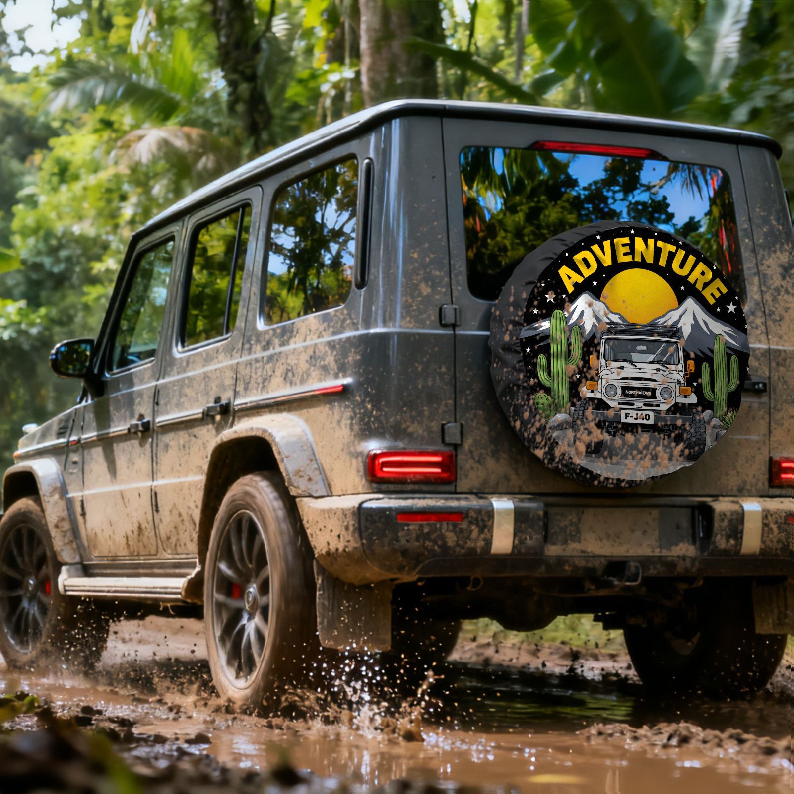 Penutup Ban Cadangan Kendaraan - Outdoor Adventure Vehicles ulasan dan harga