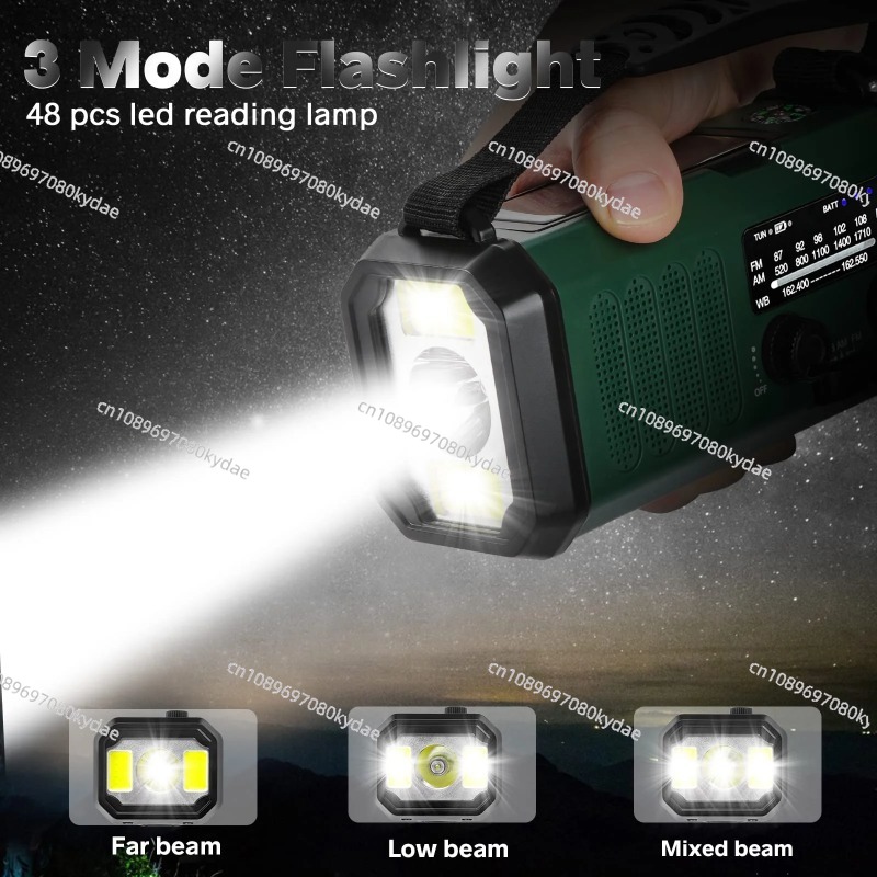 Radio Cuaca Darurat dengan Eng - Emergency Radio Solar ulasan dan harga