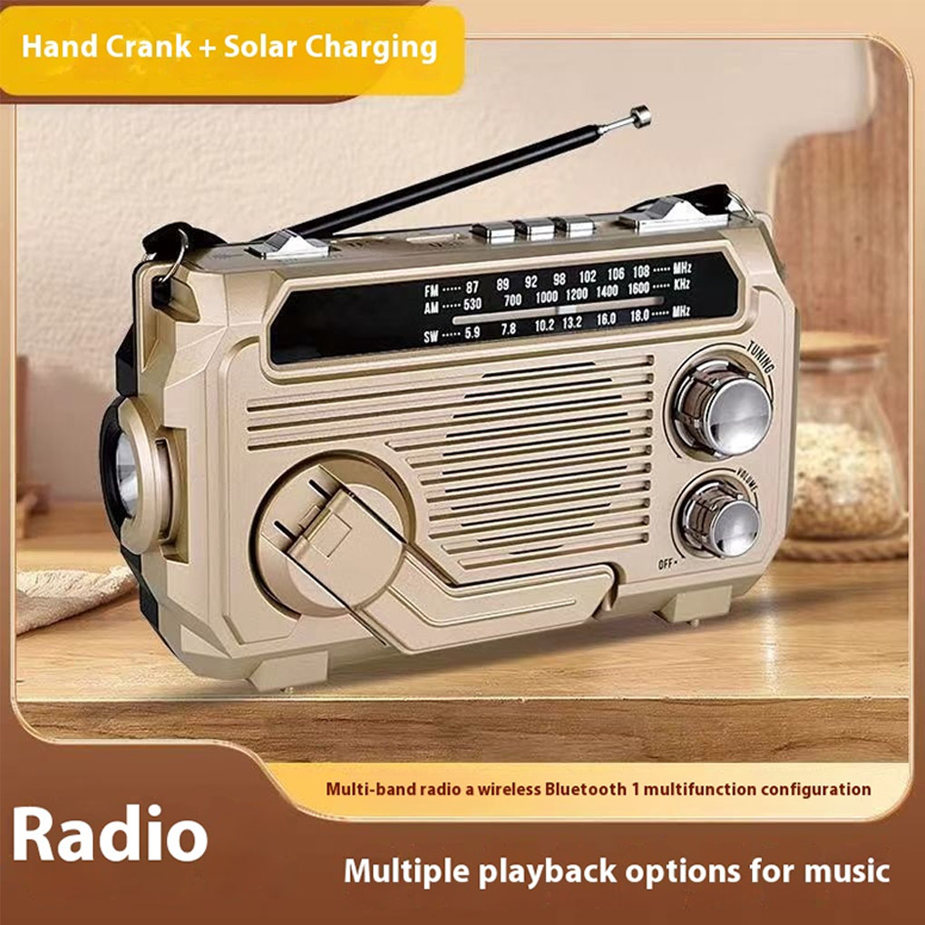 Radio FM AM SW Pengisian Tenag - Emergency Radio Solar ulasan dan harga