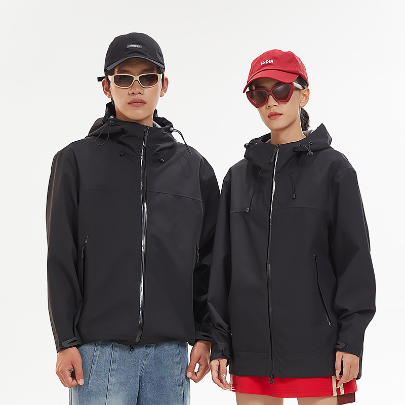 Jaket Hujan Pria Ringan Jaket  - Outdoor Adventure Windbreaker ulasan dan harga