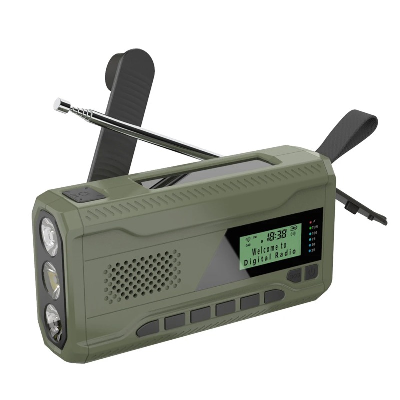 Radio DAB/FM Bluetooth Radio D - Emergency Radio Solar ulasan dan harga